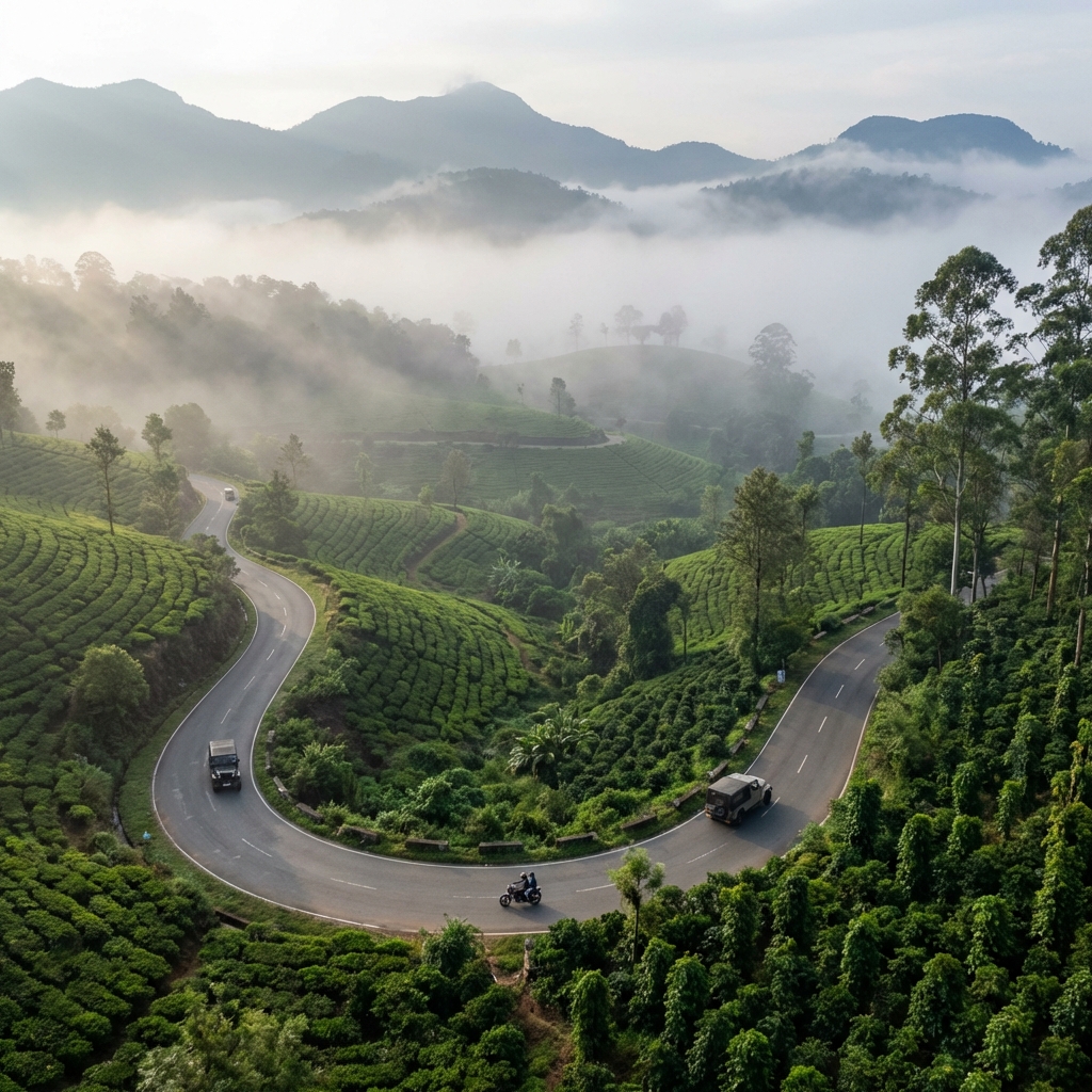 The Scenic Drive to Coorg